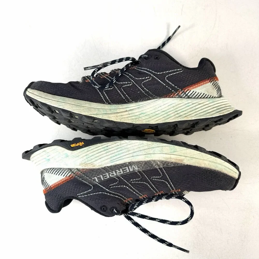 Merrell Womens Moab Flight J066816 Blue Running Trail Shoes Sneakers Size 7